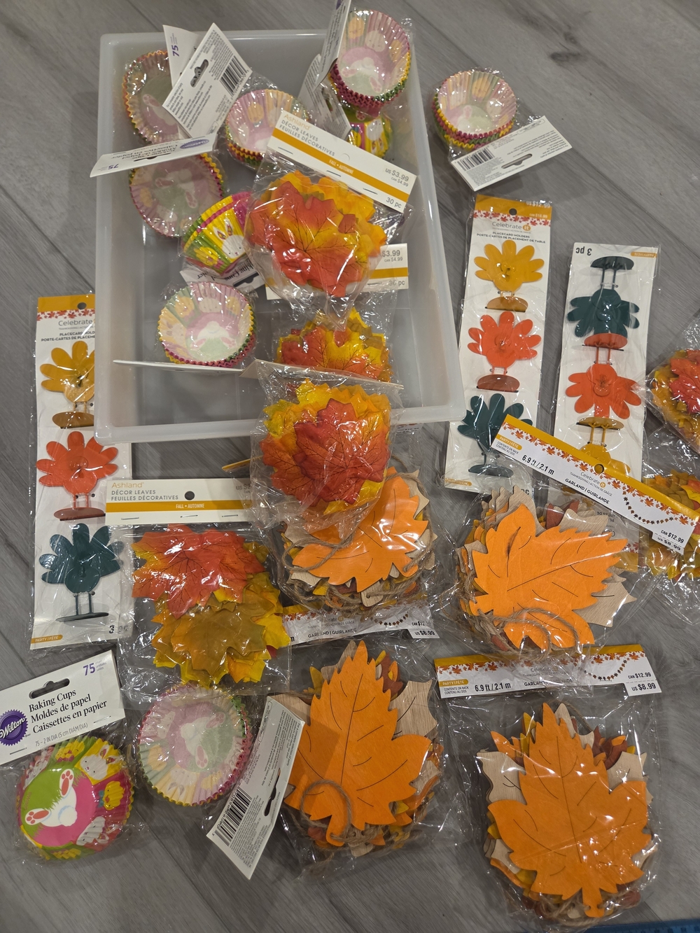 Fall / Autumn Thanksgiving Craft & Party Bundle
